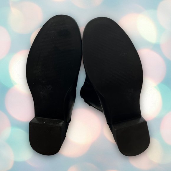 Marc Pico Women’s Black Faux Leather Boots Size 6 - Picture 4 of 6